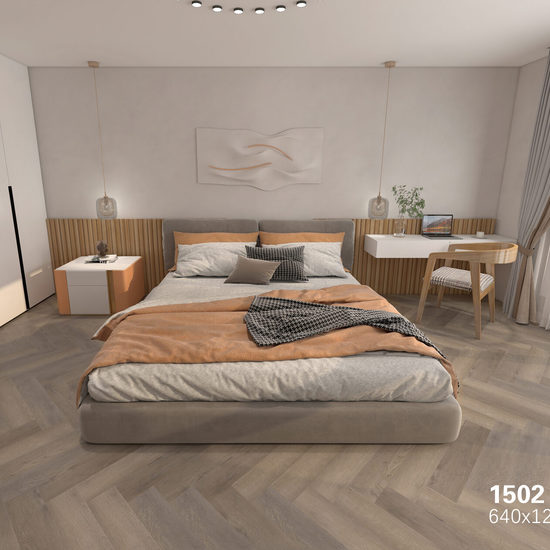 Floorwood Authentic 1502 Оранжевый цветок