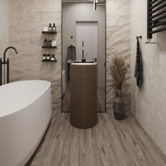 AlixFloor Natural Line Дуб Бергамо Серый ALX1071-3