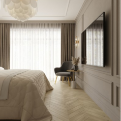 AlixFloor Французская Ёлка Дуб инвизибл эксквизит арт. ALX1055CV