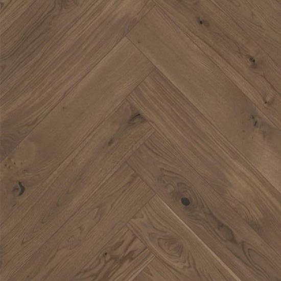 Barlinek Herringbone Дуб Toffee 725×130×14