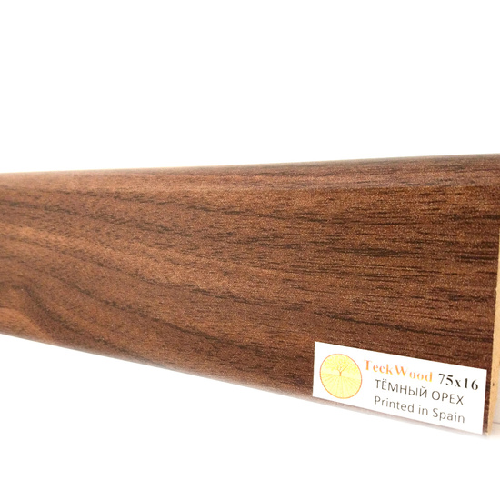 TeckWood Под дерево 75x16 Темный орех